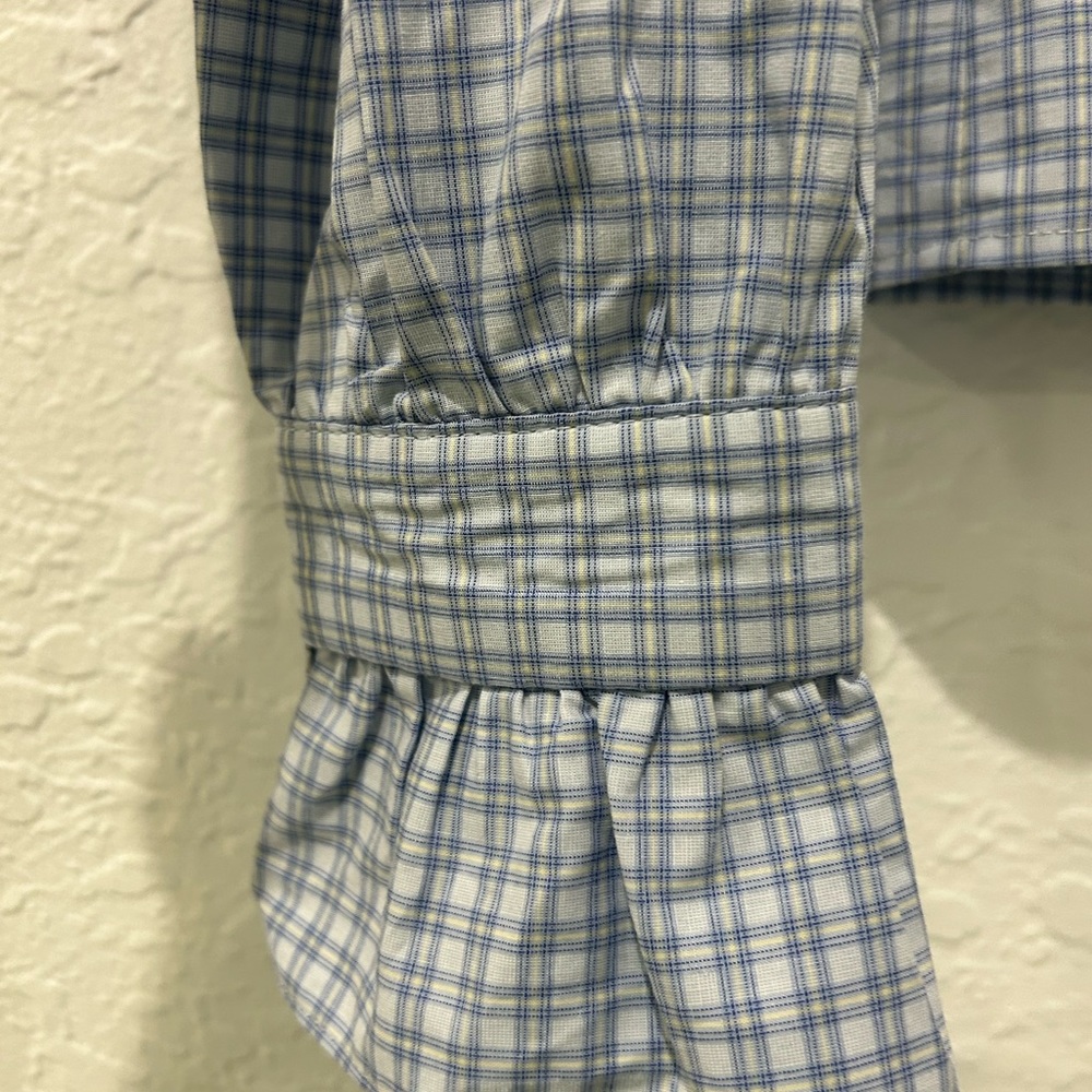 ⬇️PRICE⬇️ 
BATSHEVA • Women’s Long Sleeve Plaid Shirt • size 6 • - Picture 8 of 11